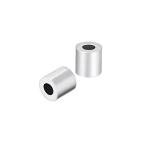 Aluminum Crimping Loop Sleeves for Wire Rope - 30 Pack