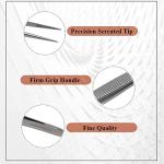 Stainless Steel Precision Tweezers for DIY Projects