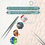 Stainless Steel Precision Tweezers for DIY Projects