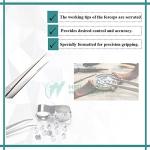 Stainless Steel Precision Tweezers for DIY Projects
