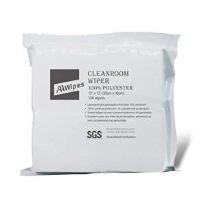 Polyester Cleanroom Wipers 12"x12" - 150 Pack