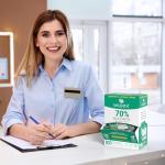 Wipex 70% Isopropyl Alcohol Wipes, 100 Count