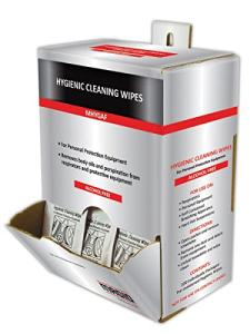 Alcohol-Free Hygienic Wipes for Respirators - 100 Count