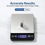 KitchenTour High Precision Digital Kitchen Scale 500g