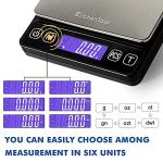 KitchenTour High Precision Digital Kitchen Scale 500g