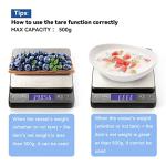 KitchenTour High Precision Digital Kitchen Scale 500g