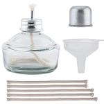 Dental Alcohol Lamp with Replacement Wicks & Funnel