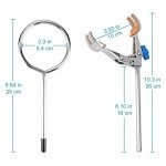 Steel Lab Stand Set with Burette Clamp & Accessories