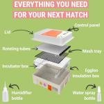 Okköbi OBI-36 Automatic Egg Incubator for Hatching