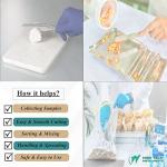 Stainless Steel Lab Spatula with Wooden Handle