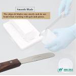 Stainless Steel Lab Spatula with Wooden Handle