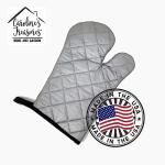Black Labrador Heat Resistant Oven Mitt