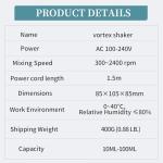 2400RPM Vortex Mixer for Hobby Paints and Adhesives