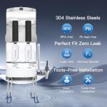 FACHIOO Stainless Steel Gravity-Fed Water Filter