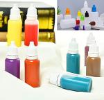 12PCS 10ML Refillable Squeezable Dropper Bottles