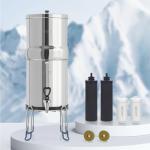 FACHIOO Stainless Steel Gravity-Fed Water Filter