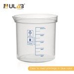 Stackable 2000ml Plastic Graduated Beakers - ULAB