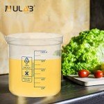 Stackable 2000ml Plastic Graduated Beakers - ULAB