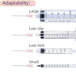 100 Pack Sterile 18 Gauge Lab Dispensing Needles