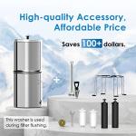 Waterdrop Gravity Water Filter System with 4 Filters
