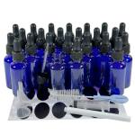 24 Pack Glass Dropper Bottles – 1oz (30ml)