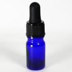 PIPIBA 48-Pack Blue Glass Dropper Bottles