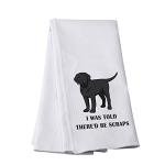 Black Lab Kitchen Towel - Scraps Lover Gift