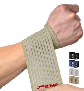HiRui 2-Pack Breathable Wrist Compression Support Straps