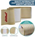 HiRui 2-Pack Breathable Wrist Compression Support Straps