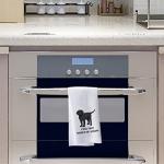 Black Lab Kitchen Towel - Scraps Lover Gift