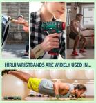 HiRui 2-Pack Breathable Wrist Compression Support Straps