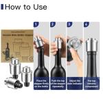 Vacuum Wine Bottle Stoppers - 2 Pack Set
