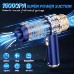 JONYJ Cordless Handheld Car Vacuum Cleaner 16000PA