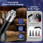 Vacuum Wine Bottle Stoppers - 2 Pack Set