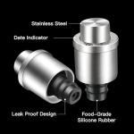 Vacuum Wine Bottle Stoppers - 2 Pack Set