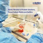 10 Pack Sterile Syringe Filters 0.22μm, Yellow