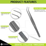 Cynamed Stainless Steel Dental Tweezer Tools