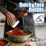 Stainless Steel Sugar Dredge Shaker & Flour Sifter