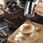 2-Pack Stainless Steel Powder Shaker with Handle