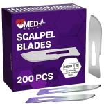 Pack of 200 Sterile Size 10 Scalpel Blades