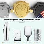 Homestia Star Pattern Stainless Steel Cocktail Strainer