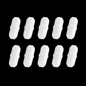 SWANSOFT 10 Pack PTFE Magnetic Stir Bars
