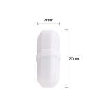 SWANSOFT 10 Pack PTFE Magnetic Stir Bars