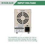 Korad KA3010D Adjustable Bench Power Supply 30V 10A