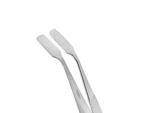 Stainless Steel Offset Broad Blade Forceps - 4.5
