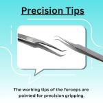 Precision Stainless Steel Surgical Forceps & Tweezers