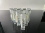 25 Pack 2.0ml Plastic Test Tubes with Caps