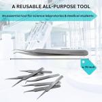 Precision Stainless Steel Surgical Forceps & Tweezers