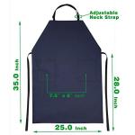 Waterproof Rubber Vinyl Lab Apron 2-Pack