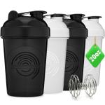 GOMOYO 20oz Protein Shaker Bottle - 4-Pack